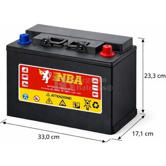 Bater�a NBA Quasar Gel | 12 Voltios 101 Amperios Ciclo Profundo